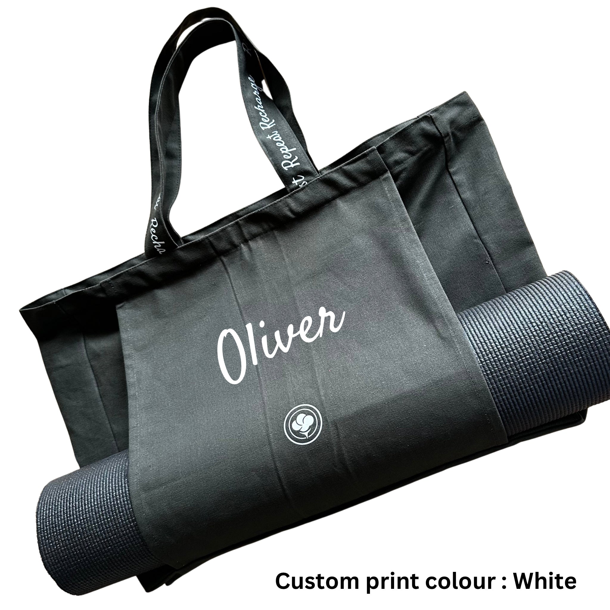 PERSONALIZED YOGA TOTE