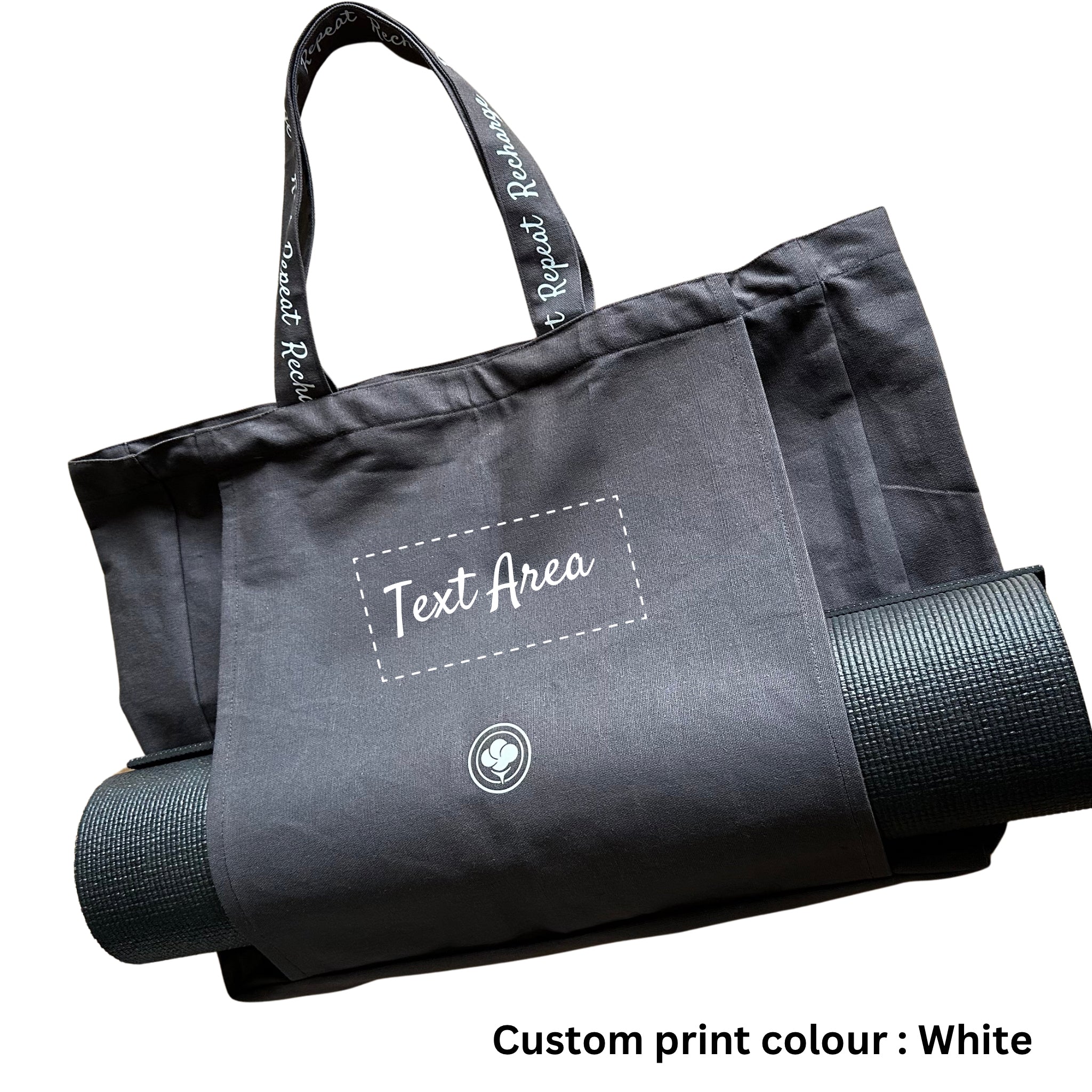 PERSONALIZED YOGA TOTE