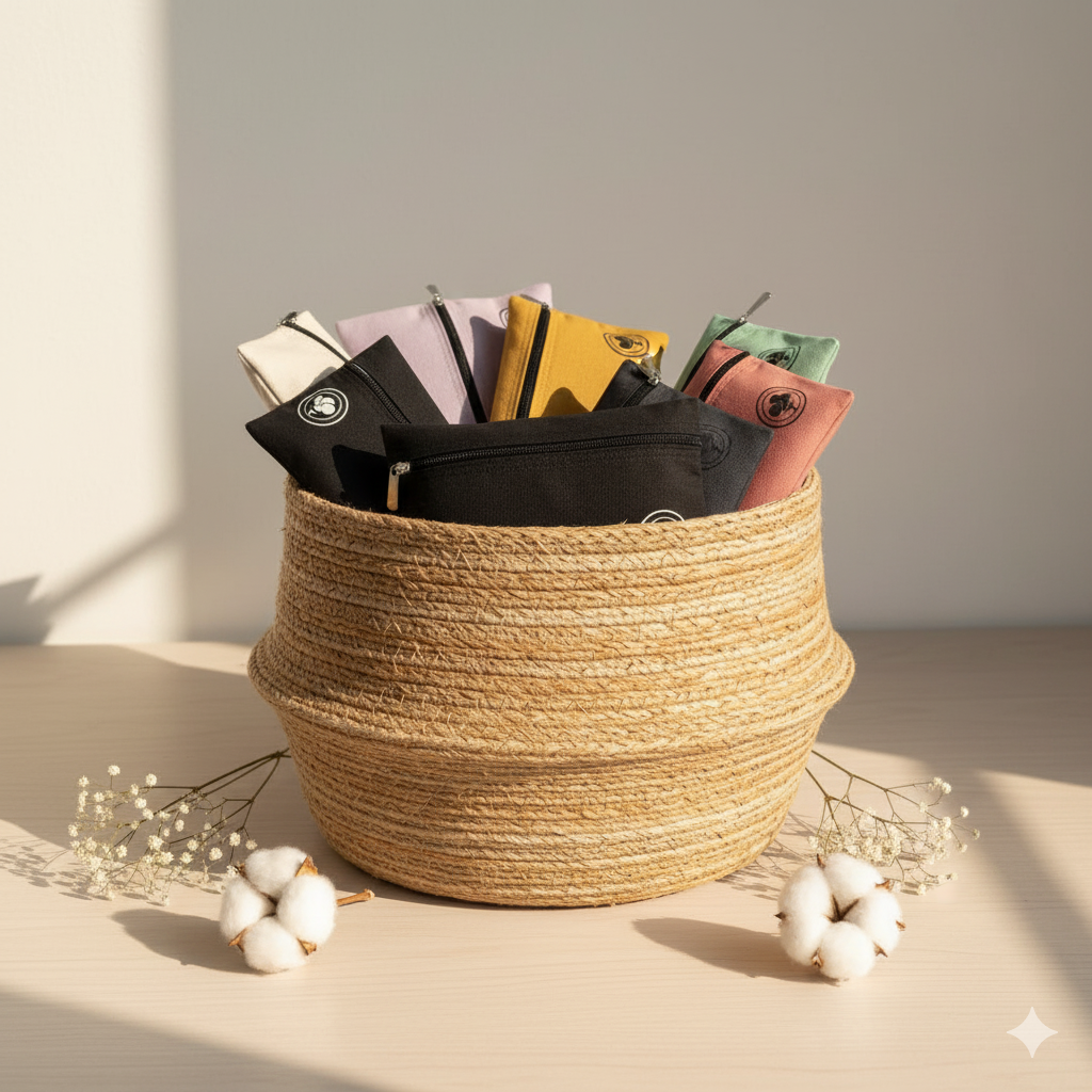 BUNDLE OF 10 - ZIPPER POUCHES