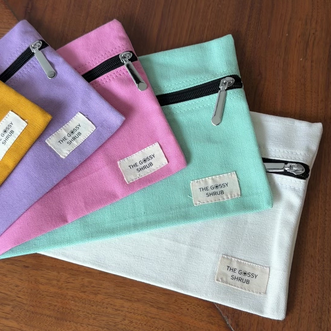 BUNDLE OF 10 - ZIPPER POUCHES