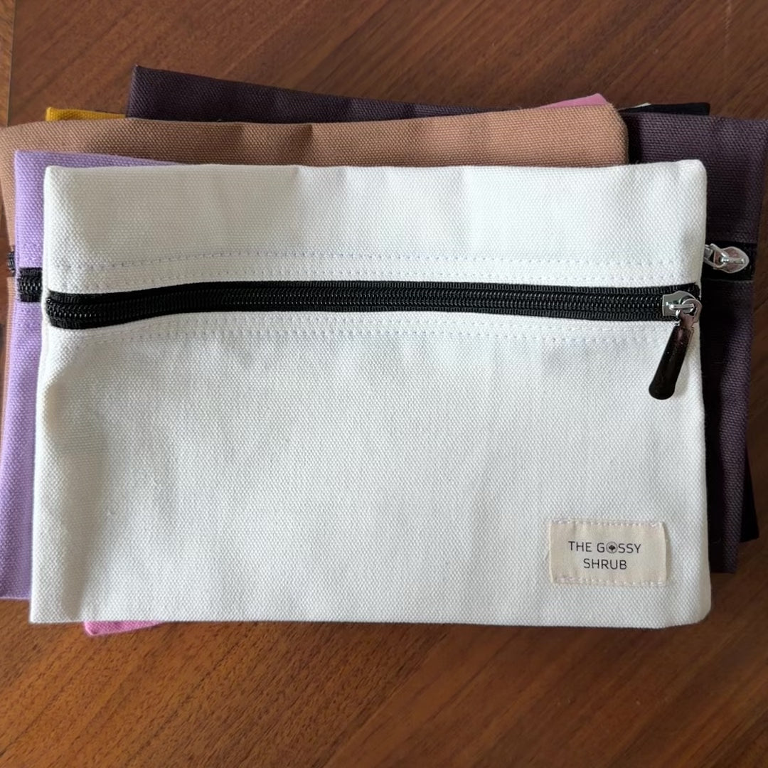 BUNDLE OF 10 - ZIPPER POUCHES